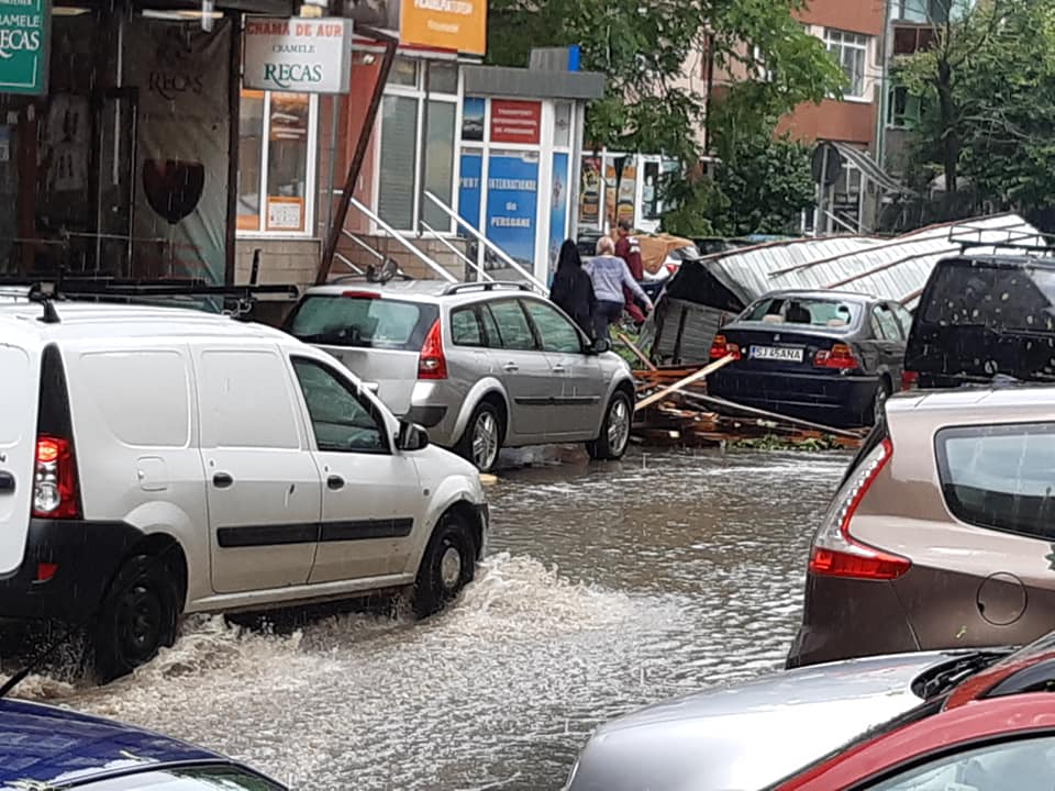 Primaria Zalau a facut bilantul pagubelor provocate de grindina din 11 iunie