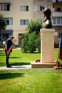 Monument dedicat lui Mihai Viteazul la Jibou