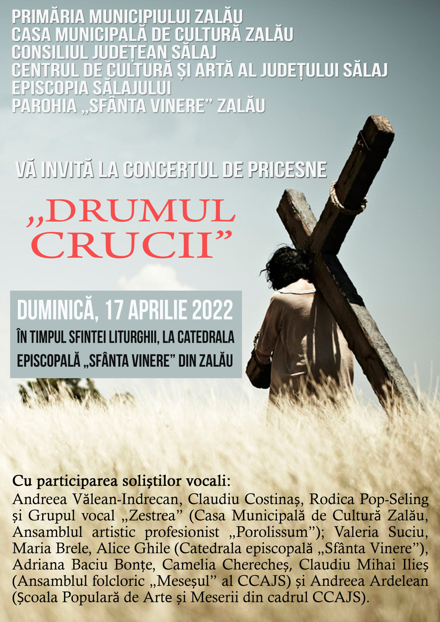 Concert de pricesne la catedrala episcopală din Zalău