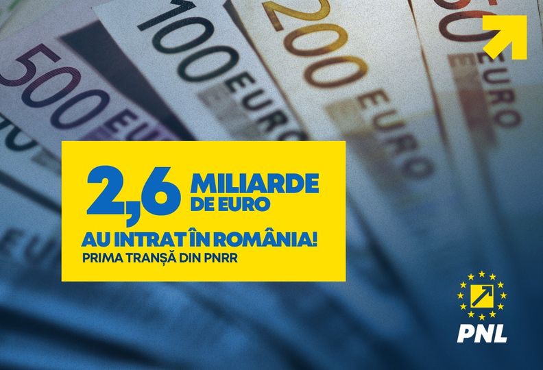 2,6 miliarde de euro din PNRR au ajuns deja în România