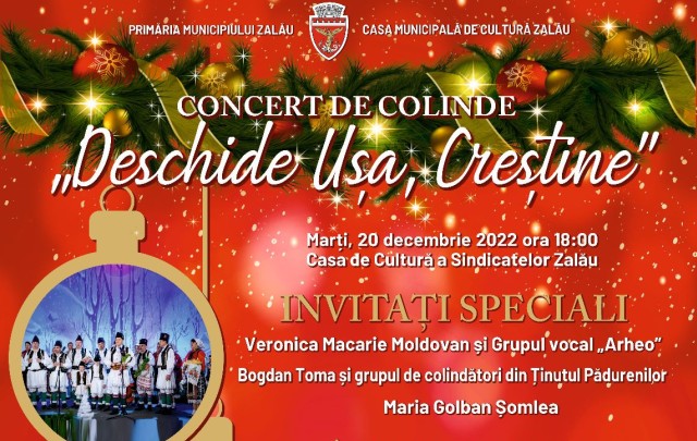 Concert de colinde la Zalău