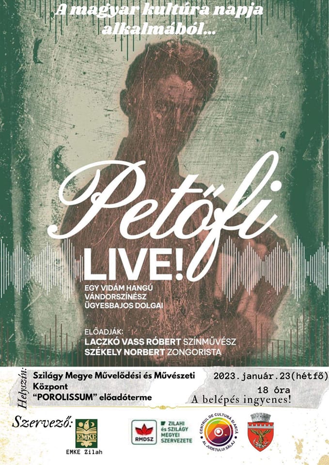 Spectacol de Ziua Culturii Maghiare: Petőfi Live!