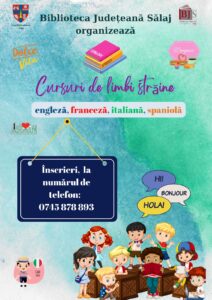 afis - cursuri limbi straine