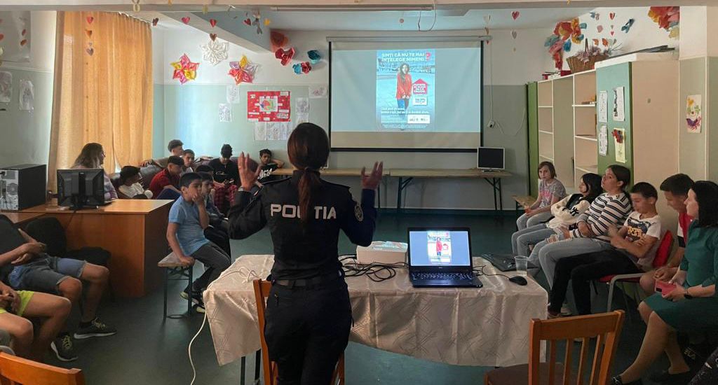 Activități informativ – preventive desfășurate de polițiștii sălăjeni în cadrul evenimentului „Săptămâna Prevenirii Criminalităţii”