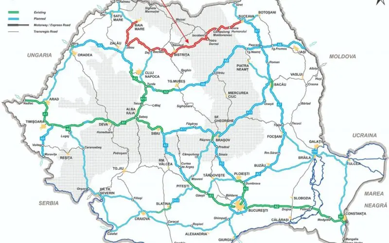 A fost avizat primul tronson din autostrada care va trece pe la Jibou. A3 și A4 se întâlnesc în Sălaj