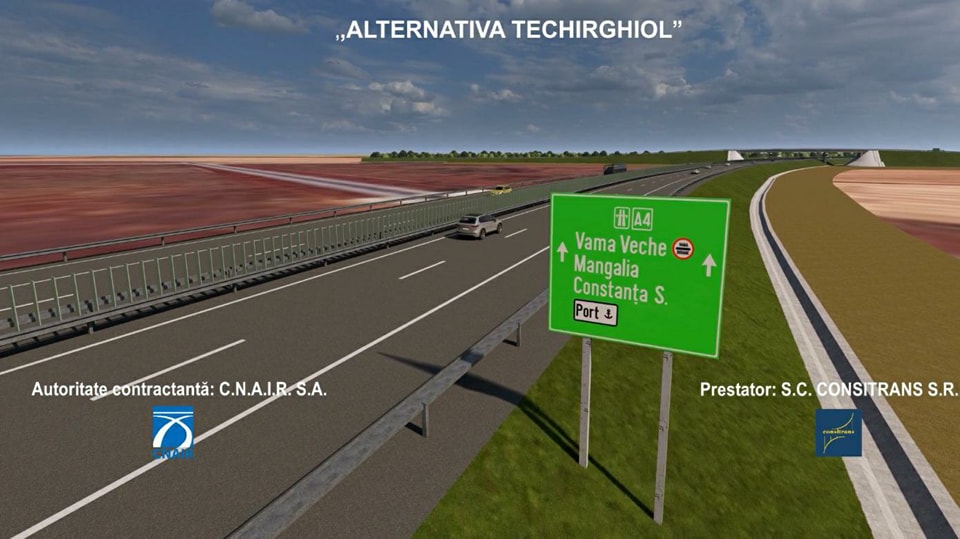 Noua autostradă de pe litoralul românesc intră în linie dreaptă