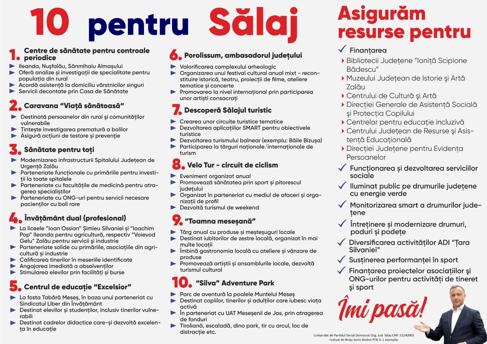 ”Sănătate mai aproape de oameni”, propunerile lui Florin Florian, candidatul PSD la Președinția Consiliului Județean