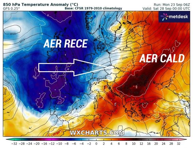 Furtuna Ashley ne aduce aer polar. Avertizări meteo de vreme rece