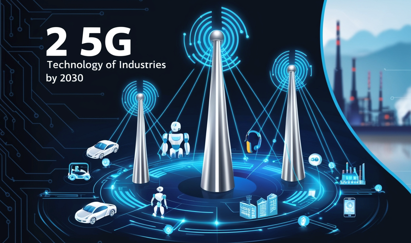 Viitorul tehnologiei 5G: Cum va transforma industriile până în 2030