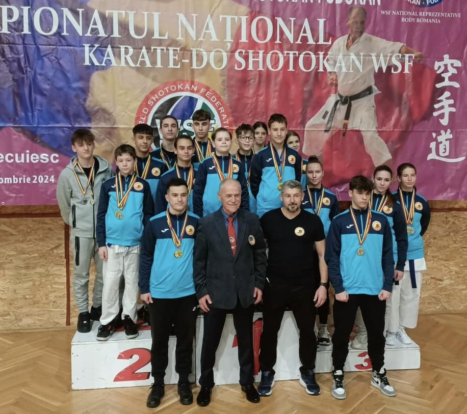 CS Dani-San Zalău, la înălțime în finala Campionatului Național de Karate Do