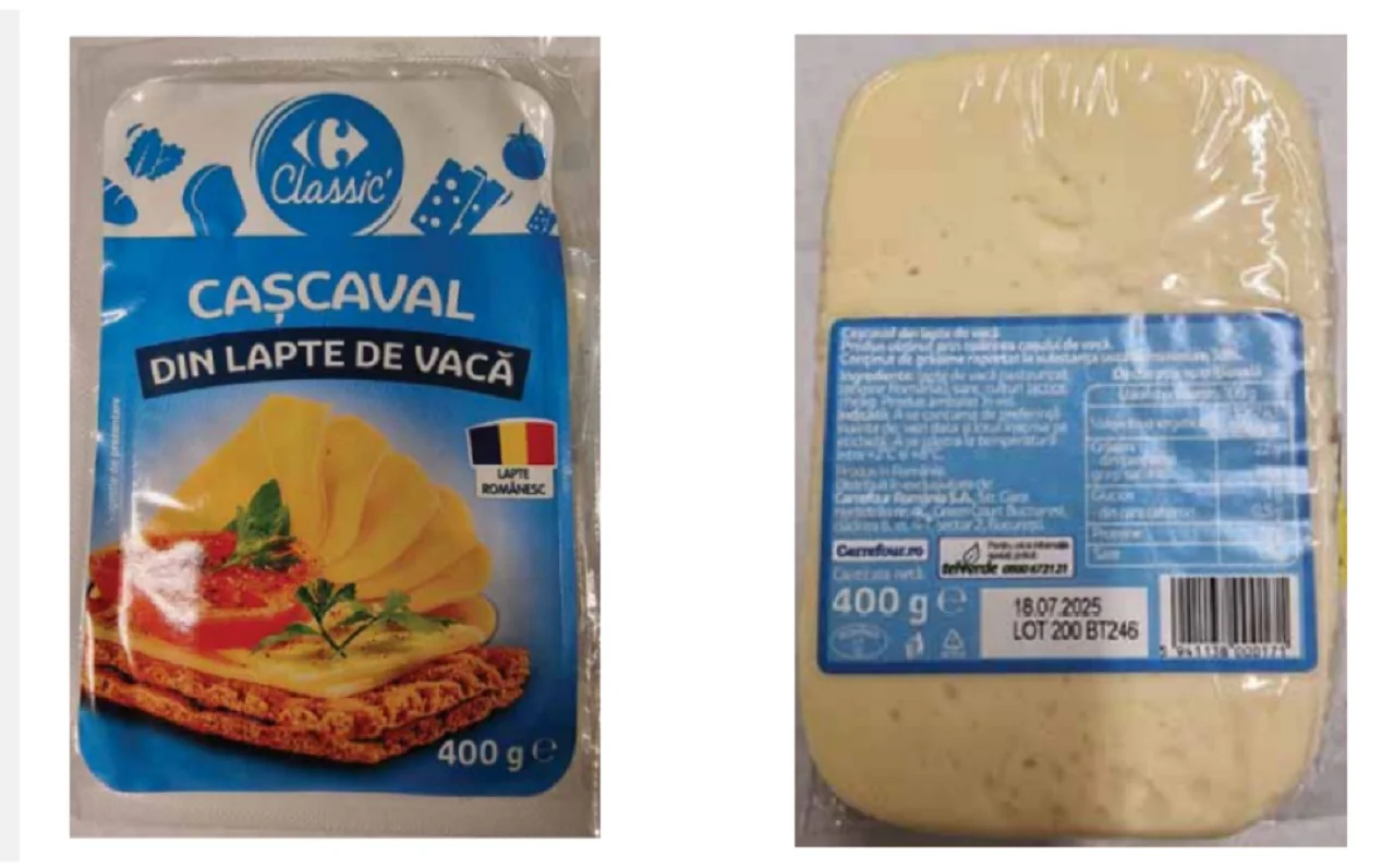 Alertă alimentară! Cașcaval infestat, într-un mare lanț de magazine