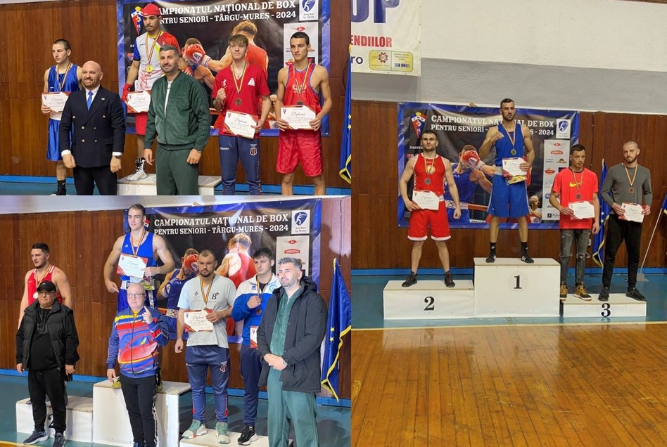 Pugiliști zălăuani, pe podiumul „Naționalelor” de la Târgu Mureș