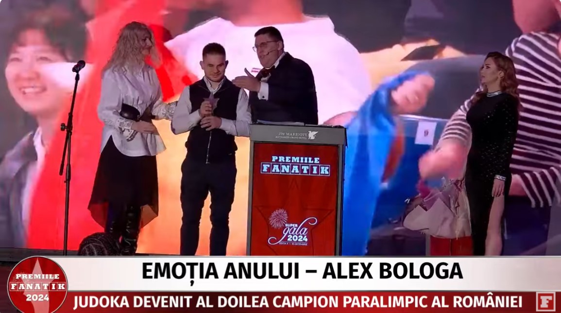 Sălăjeanul Alexandru Bologa, premiat la Gala Fanatik alături de nume mari ale sportului românesc