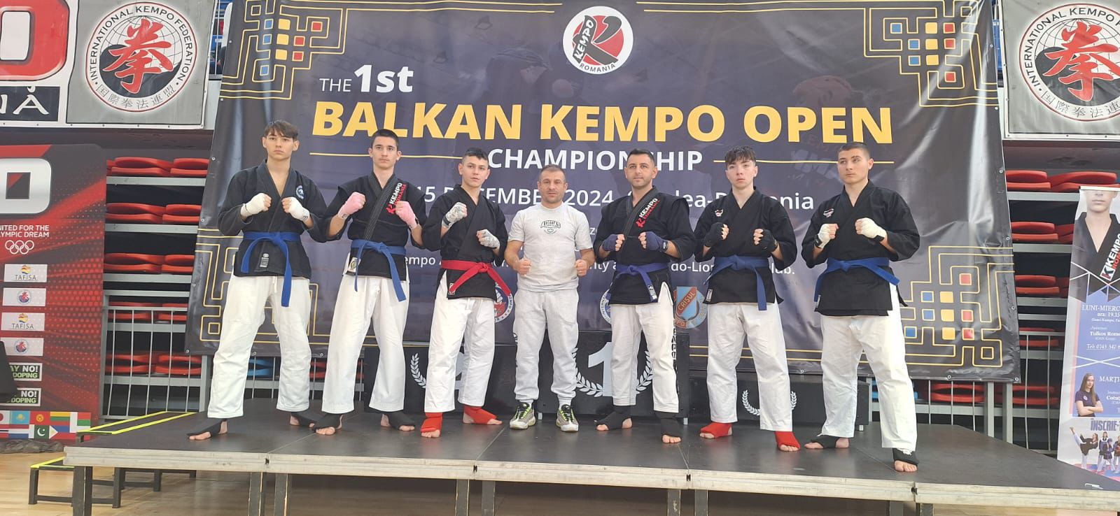 Clubul campionului Călin Marincaș a obținut rezultate deosebite la Campionatul Balcanic de Kempo