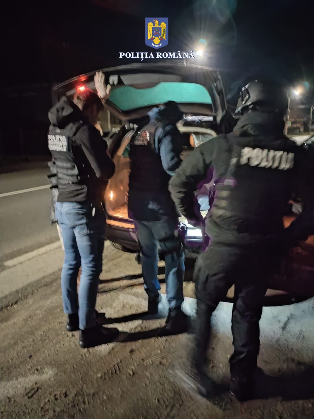 Hoață din Sânmihai, luată de acasă de polițiști