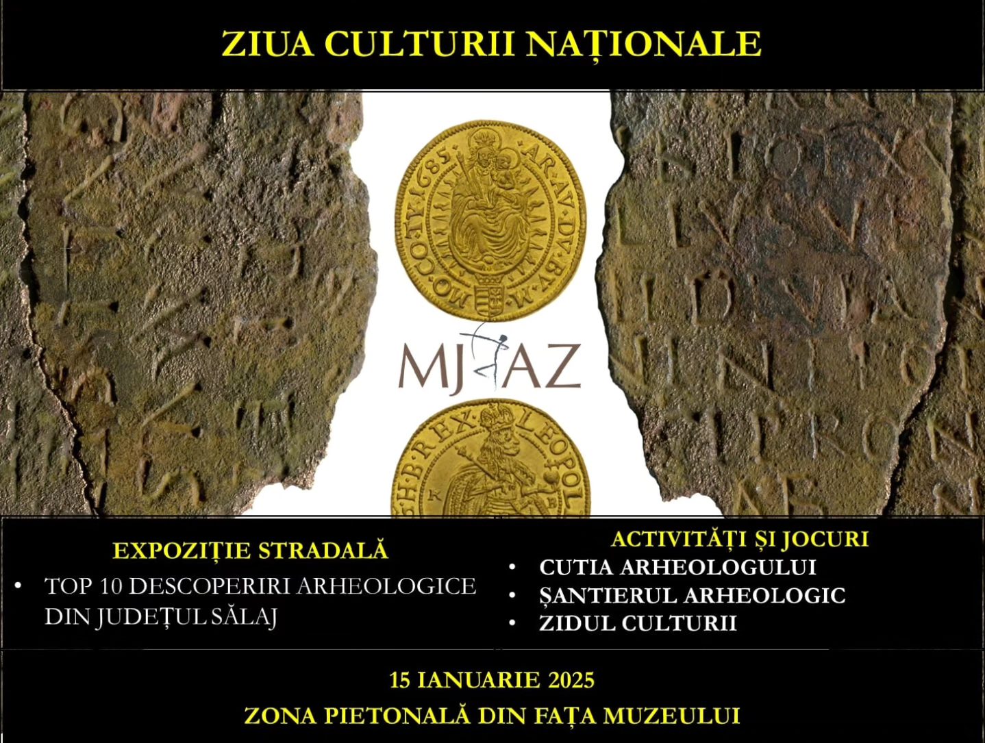 ”Top 10 descoperiri arheologice”, expoziția eveniment a Muzeului Județean, de Ziua Culturii Naționale