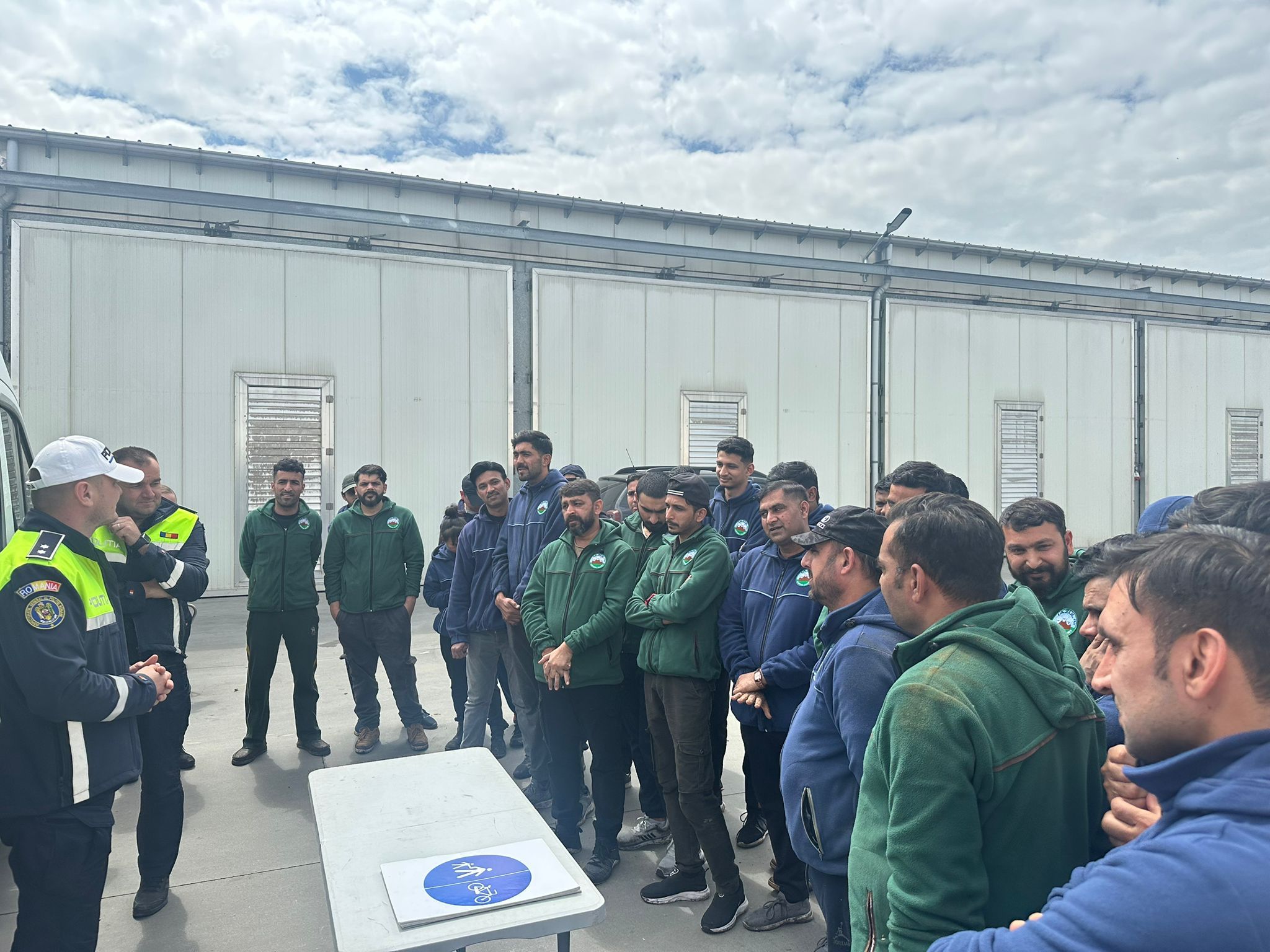 Polițiștii explică străinilor legislația rutieră din Sălaj