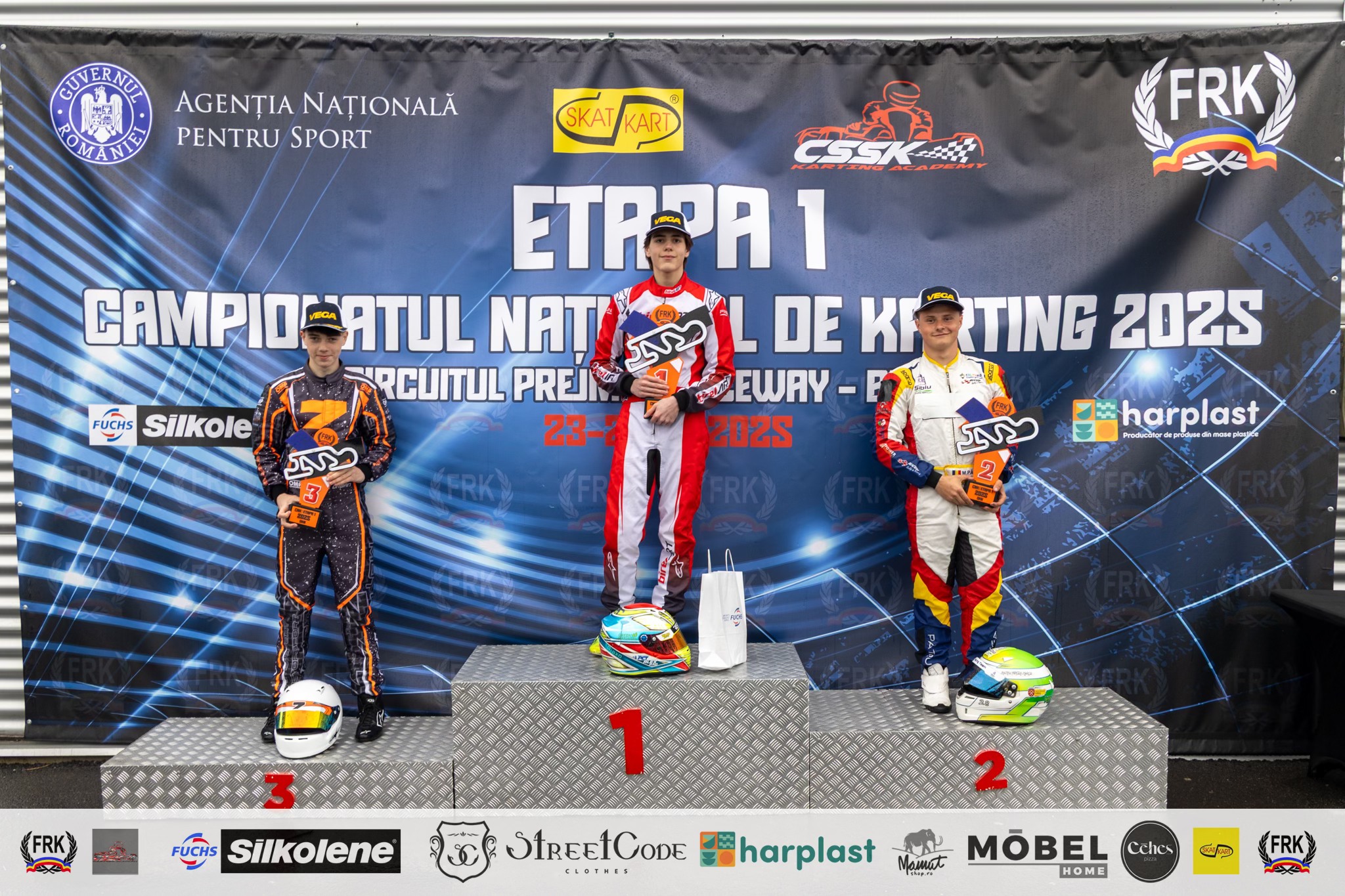 Alex Rad din Zalău, debut reușit în noul sezon al Campionatului Național de Karting