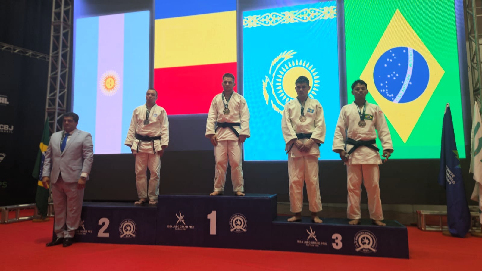 Alex Bologa, sălăjeanul care a câștigat aur la IBSA Judo Grand Prix din Sao Paulo