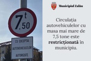 Traficul greu, interzis prin municipiul Zalău