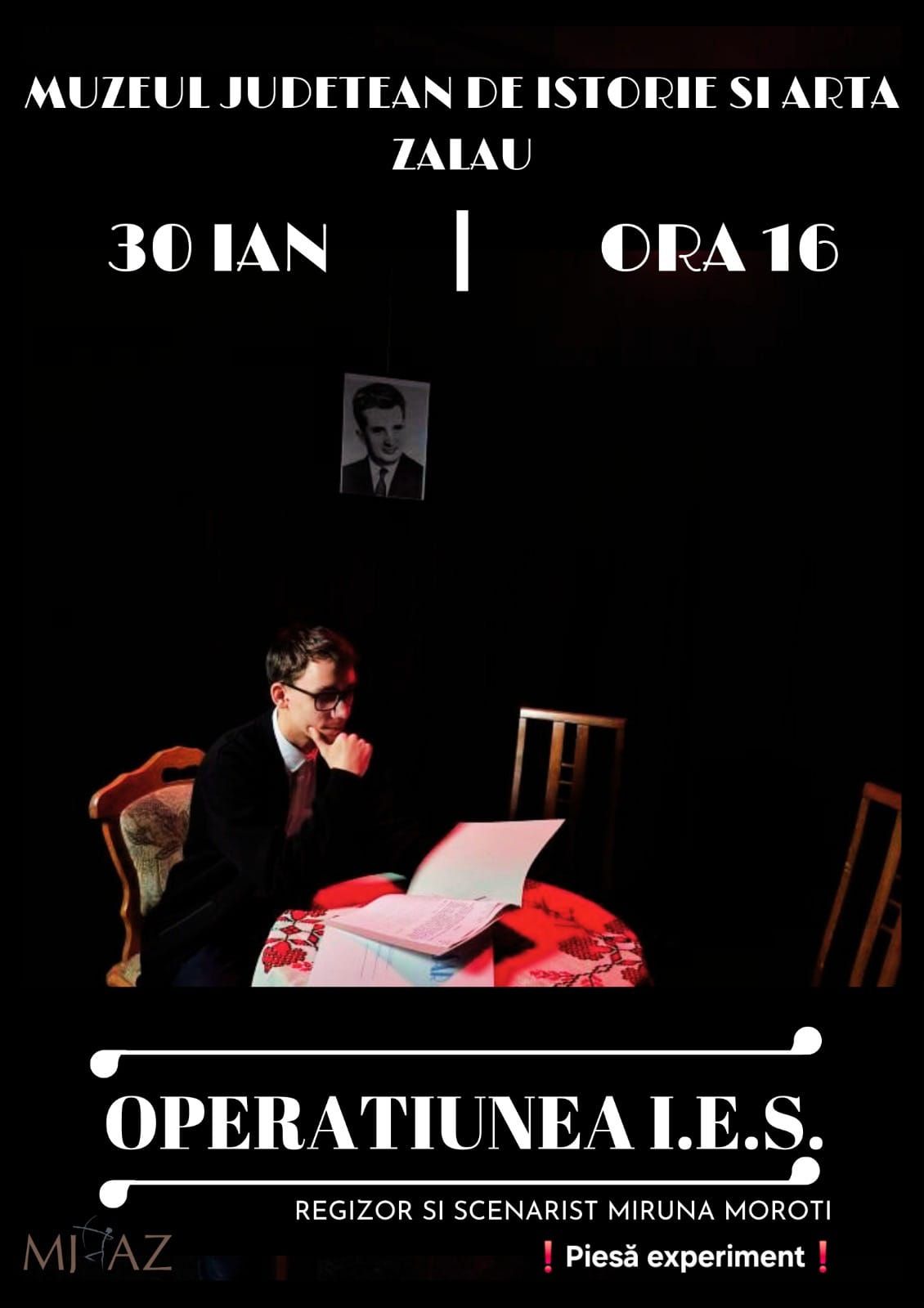 „Premiera „Operațiunea I.E.S.” la Muzeul din Zalău stârnește interes”