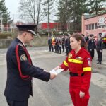 ISU Sălaj: Avansări în grad și premii pentru voluntari de Ziua Protecției Civile