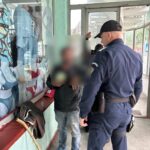 Zalău: Scandal cu bâta pe bulevard. O vitrină a fost spartă în timpul altercației
