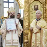 Crucea Patriarhală pentru părintele Ioan Ghiurco, ctitorul Catedralei Episcopale din Zalău