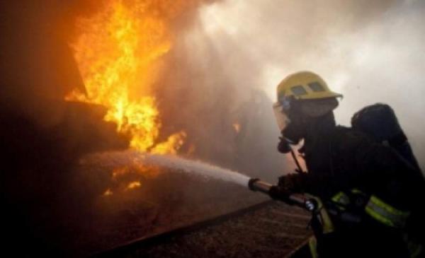 600 de baloti de lucerna s-au facut  scrum intr-un incendiu, la Marca