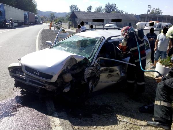 Accident la iesire din Ileanda