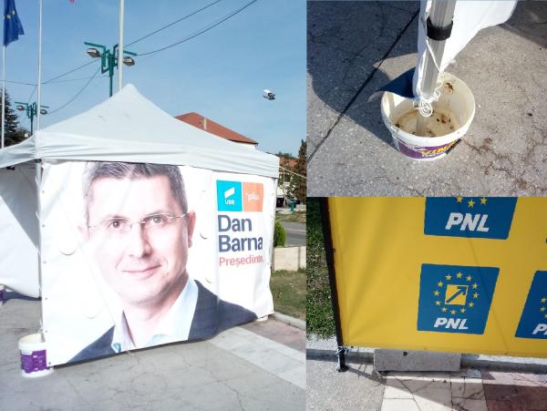 A aparut cortul lui Dan Barna pentru semnaturi, de ce Consiliul Local Zalau nu creeaza mai multe locuri de campanie electorala prin rotatie?