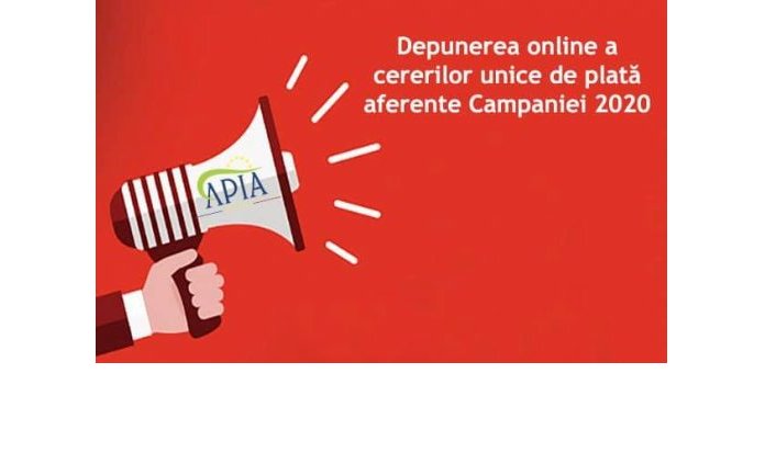 APIA: Din 6 aprilie, depuneri online pentru cererea unica de plata