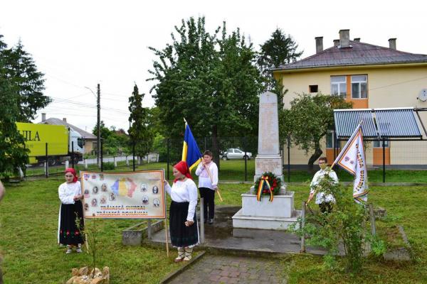 Caravana unirii a poposit în mai multe localitati de pe Valea Somesului