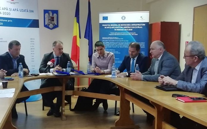 Cehu Silvaniei -S-a semnat primul contract din cadrul POIM pentru dezvoltarea infrastructurii de apa si apa uzata