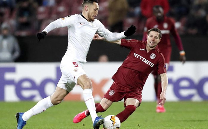 CFR Cluj, campioana Romaniei, a remizat cu Sevilla in turul ”16”-imilor Europa League