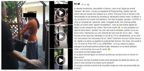 Chelnerita agresata de cersetori, vrea sa depuna plangere impotriva Politiei Locale Zalau