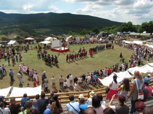 Doua zile de Festival roman  la Zalau si la Castrul Porolissum