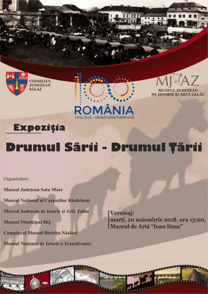 Expozitia Drumul sarii – Drumul tarii, la Muzeul Judetean de Istorie si Arta din Zalau