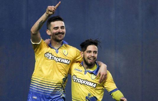 Gol de generic, de la peste 30 de metri,  reusit de atacantul salajean Vlad Morar in prima liga din Grecia