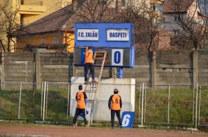 Doar cu scara se schimba scorul pe Stadionul Municipal Zalau!