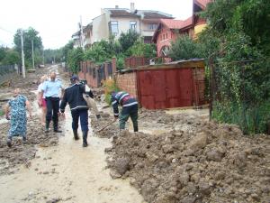 Pagubele inundatiilor in Zalau depasesc 300.000 de lei