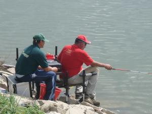 Peştii de Varşolt au fost tulburaţi de cei mai buni pescari din ţară