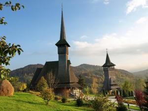 Bisericile de lemn din Sălaj, redate in picturi uriaşe