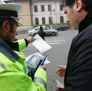 Avertisment in loc de amendă pentru şoferi