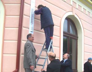 A dispărut termometrul de pe Biblioteca Judeţeană