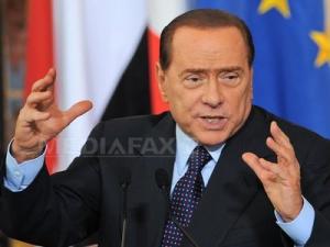 Berlusconi a suferit un traumatism cranian dupa ce a cazut la dus