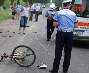 Biciclista accidentata grav