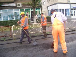 Asfaltarile dau peste cap traficul in Zalau