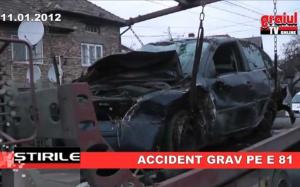 Tragedie pe E 81 intre Badon si Borla