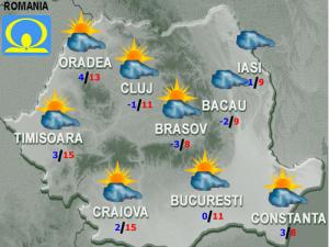 16 grade Celsius in weekend